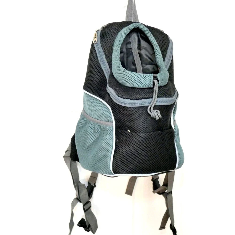 YUDODO Dog Carrier Backpack Pet Dog Carrier Front Pack Breathable Head Out NEW